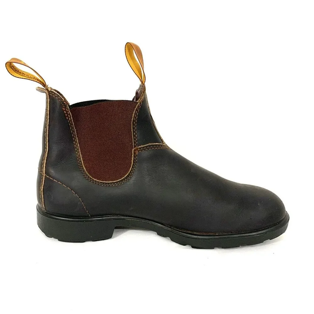Blundstone Classic 585 Chelsea Boots Dark Brown  Leather 8 Mens / 10 Womens